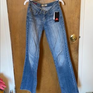 Ymi Cotton Jeans Low Rise Boot Cut